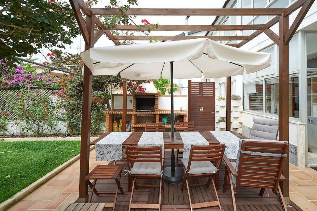 Вилла Beija-Flor House Рибамар Экстерьер фото